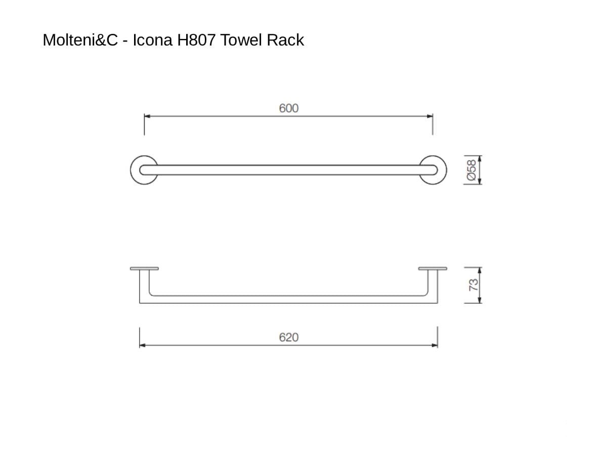 Предмет интерьера Icona H807 Portasciugamani