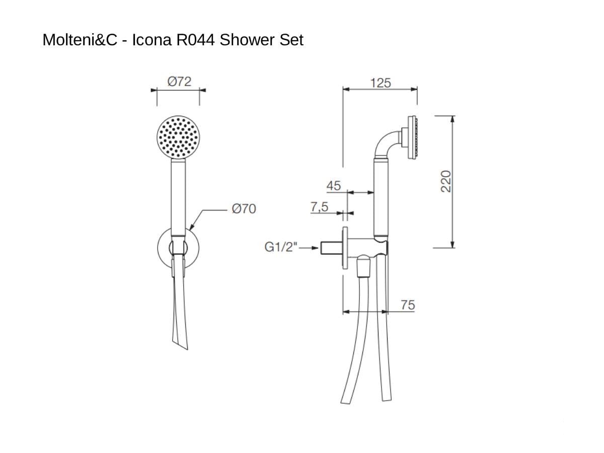 Набор Icona R044 Doccia
