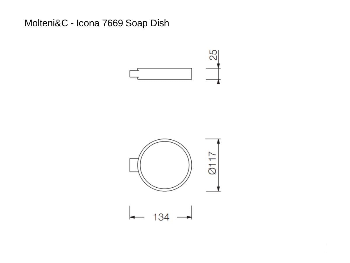 Мыльница Icona 7669