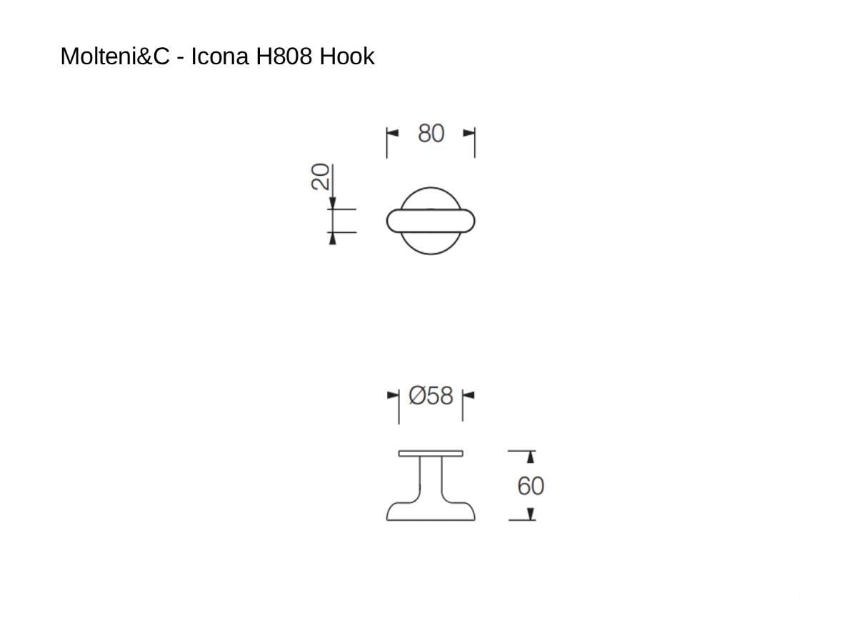 Предмет интерьера Icona H808 Gancio