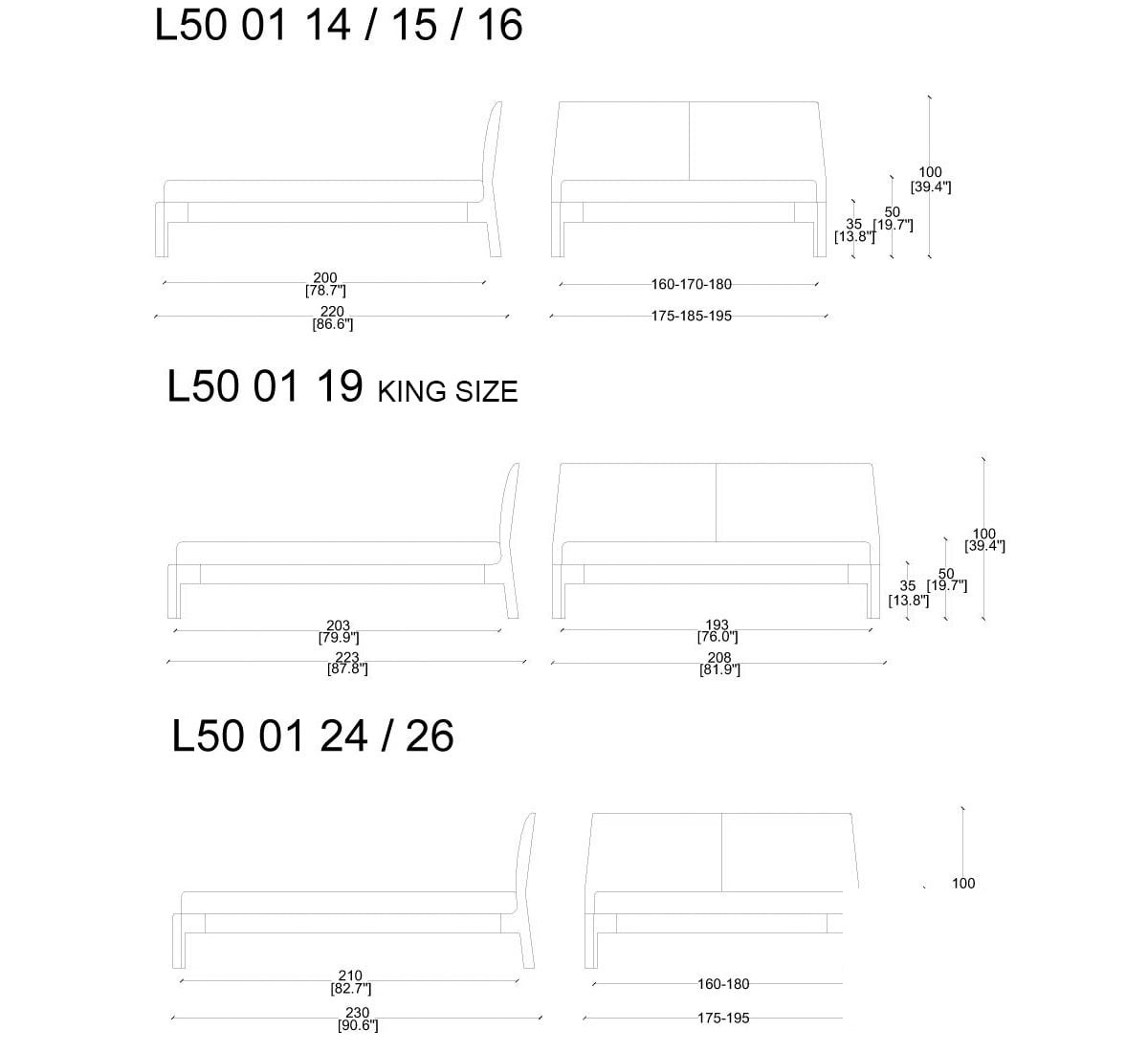 Кровать L50 Cab Night, изголовье